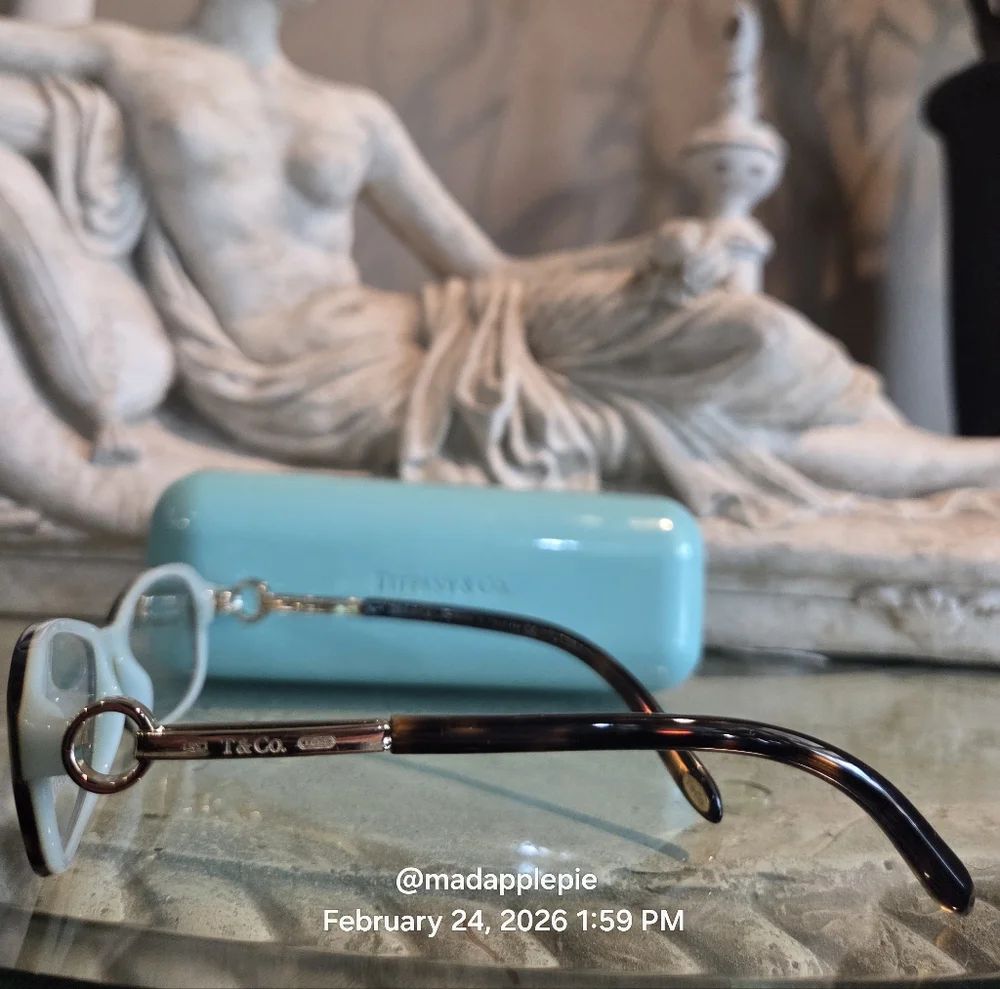 Tiffany & Company TF 2066 Eyeglass Frames Only Demo Lenses Luxury Designer #172